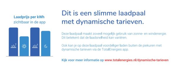 sticker slim laden laadpaal