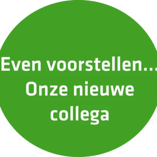 vermelding dat hier binnenkort een foto van een nieuwe collega komt